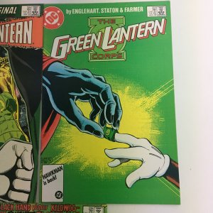 Green Lantern #199 #203 #206 Set Lot Hal Jordan Returns Englehart Staton 1986