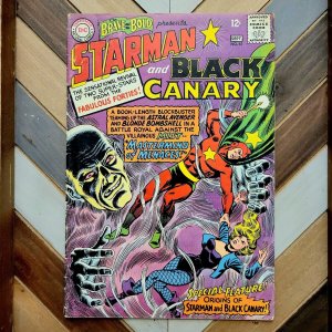 BRAVE & THE BOLD #61 VG (DC 1965) STARMAN & BLACK CANARY Origins 1st App MIST