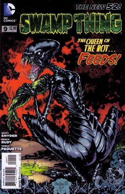 Swamp Thing comic  #9 2012 new 52 DC queen of rot  scott snyder