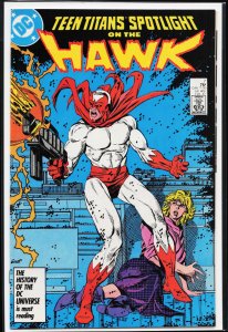 Teen Titans Spotlight #7 (1987) Hawk