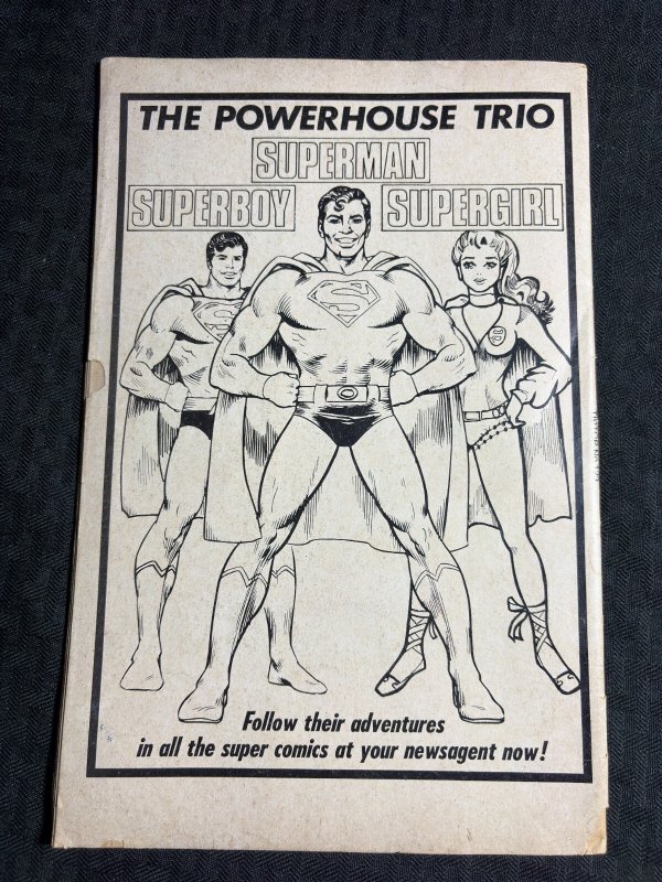 Vintage TIP TOP MONTHLY Planet Comics #123 G/VG 3.0 Batman vs Penguin AUSTRALIAN