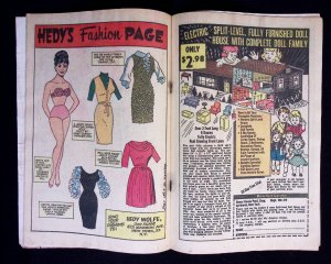 Patsy Walker #118 Paper Doll Pages December 1964 Stan Lee Romance Marvel Comics