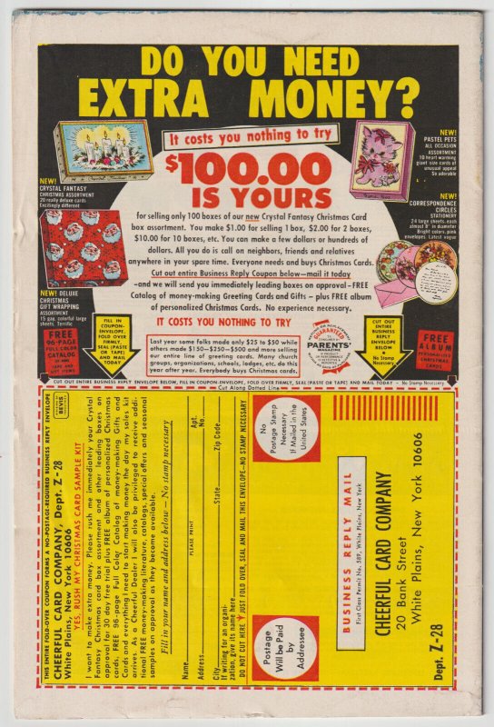 Fantastic Four #115 (Oct 1971, Marvel), VG-FN condition (5.0). Overmind's Origin