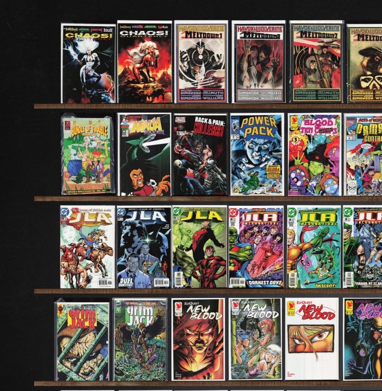 Huge Lot 150+ Comics with Grimjack, Ultimate X-Men, Cable & More!