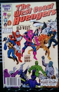 West Coast Avengers #18 Newsstand Edition (1987)