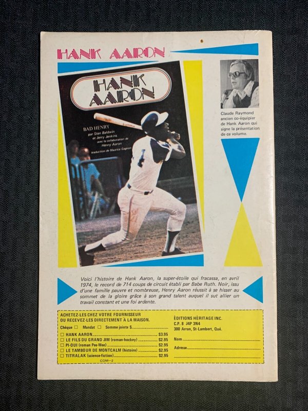 1968 FLASH GORDON French Comic #3 VG+ 4.5 Et La Machine Taupe