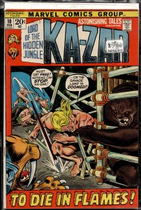 Astonishing Tales #10 (1972) Ka-Zar