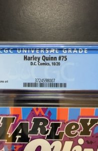 Harley Quinn #75 (2020) CGC 9.8 FINAL ISSUE!