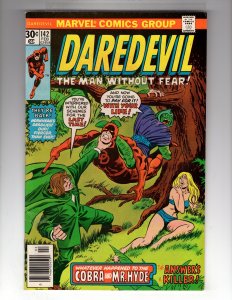 Daredevil #142 (1977) VF Cobra & Mr Hyde! Bronze Marvel   / AO2