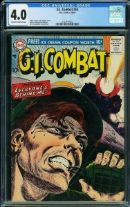 G.I. Combat #53 (1957) CGC 4.0 VG
