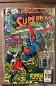 Adventures of Superman #464 (1990) Superman 