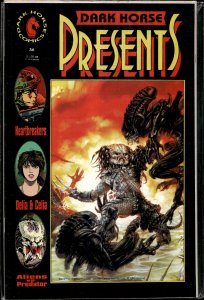 Dark Horse Presents #36 Variant Cover (1990) Aliens vs. Predator [Key Issue]