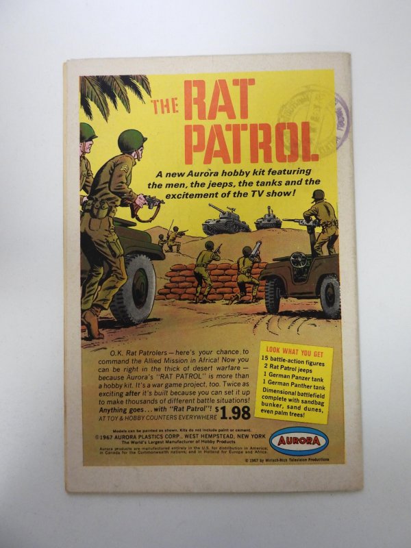 Doom Patrol #111 (1967) VG/FN condition stamp on back cover