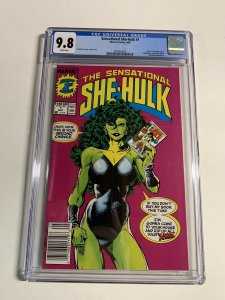 Sensational She-hulk 1 Cgc 9.8 White Pages Marvel 024