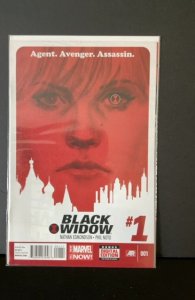 Black Widow #1 Second Print Cover (2014)