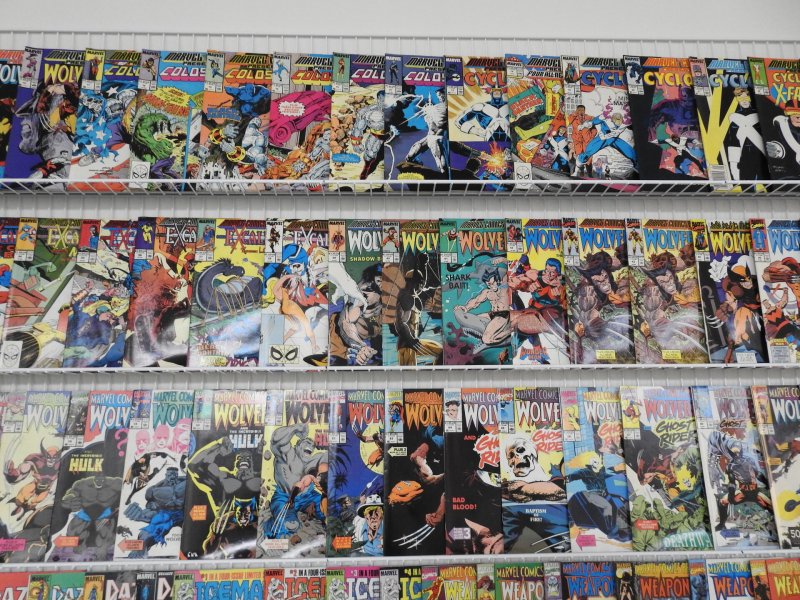 Huge Lot 190+ Comics W/ Marvel Comics Presents, Deathlok, Dazzler, +More! Avg FN