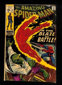 Amazing Spider-Man #77 Lizard Human Torch!