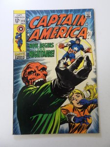Captain America #115 (1969) VF- condition