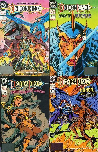 DRAGONLANCE (1988) 1-4  complete premiere story arc!