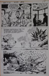 RUSS HEATH original art, OUR ARMY at WAR #259, Two pgs #12-13, Marines needing a