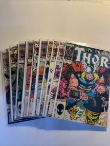 Thor 351-360 Very Fine vf 8.0 Lot Run Set Marvel