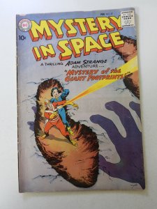 Mystery in Space #57 (1960) VG- condition