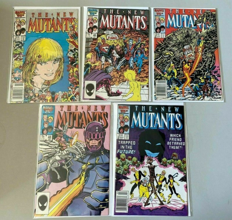 New Mutants lot from:#2-49 1st Series 37 different books 6.0 FN (1983-1987)