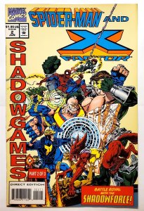 Spider-Man and X-Factor: Shadowgames #2 (Jun 1994, Marvel) FN/VF