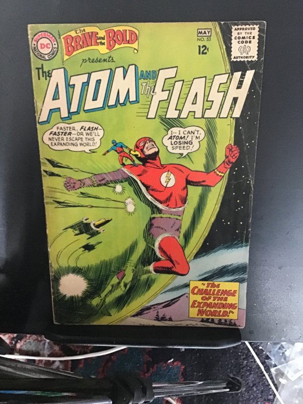 The Brave and the Bold #53 (1964) The Adam and the flash! Affordable grade! VG+