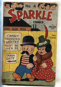 SPARKLE #4--1949--UNITED FEATURES--KATZENJAMMER--LI'L ABNER--comic book