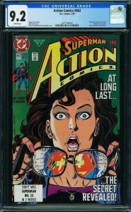 Action Comics #662 (1991) CGC 9.2 NM-