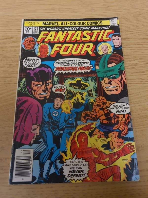 Fantastic Four #177 British Variant (1976)