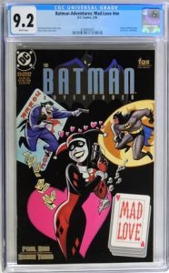 Batman Adventures: Mad Love #1 (1994) CGC Graded 9.2