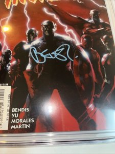 Secret Invasion (2008) # 1 (CGC SS 9.8 WP) Signed Michael Bendis |