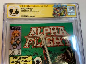 Alpha Flight (1984) # 17 (CGC 9.6 WP SS) Canadian CPV | Wolverine Remark Austin