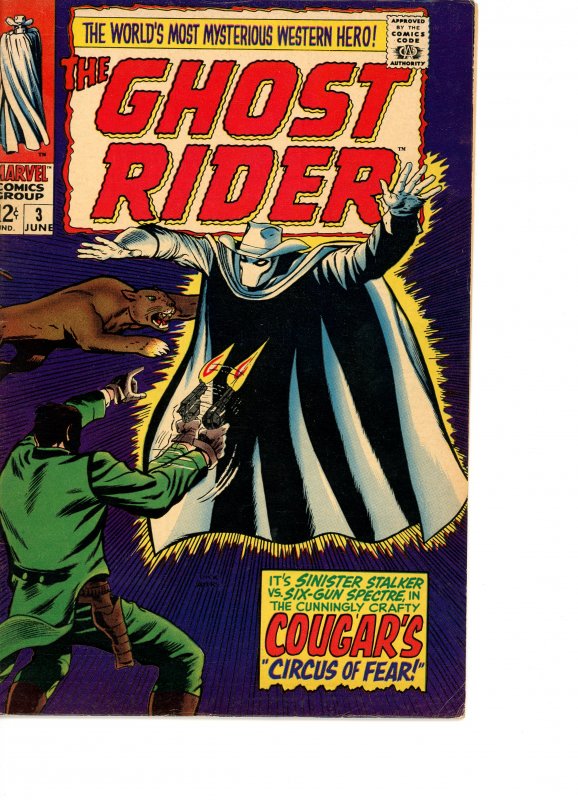 Ghost Rider 3  VG/F  1967