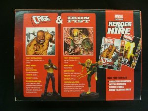 Heroes for Hire Luke Cage & Iron Fist Marvel Fact Files Eaglemoss Figures