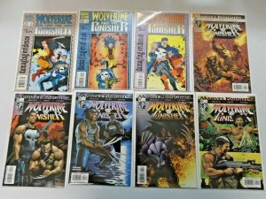 Wolverine and the Punisher 2 Sets 8 Different 8.0 VF (1993 + 2004)