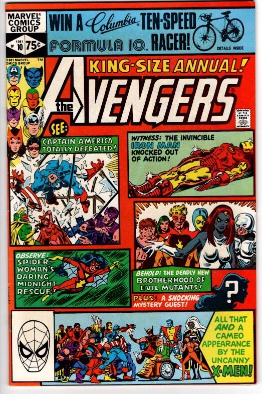 AVENGERS ANNUAL #10 1ST APP ROGUE VFN $25.00