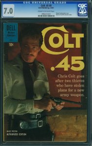 Colt .45 #8 (1961) CGC 7.0 FVF