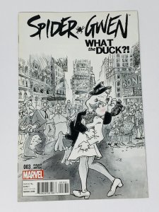 Spider-Gwen #3 (2015) Sergio Aragonés What the Duck Variant RA1