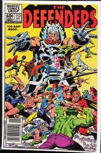 The Defenders #113 (1982) The Defenders