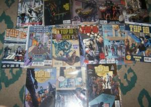 top 10 lot of 22 comics # 1 2 3 4 5 6 7 8 9 10 12 + beyond farthest  alan moore