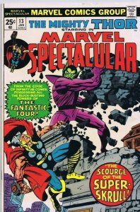 Marvel Spectacular #13 ORIGINAL Vintage 1975 Thor Super Skrull
