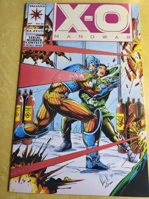 X-O Manowar #20 through 25 (1993) rsb