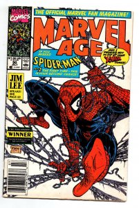 Marvel Age #90 Newsstand - Todd McFarlane - 1990 - VG