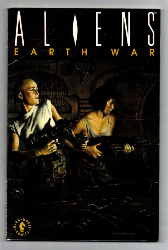 Aliens Earth War TPB - 1st Print - reprints #1-4 - 1991 - (-NM)