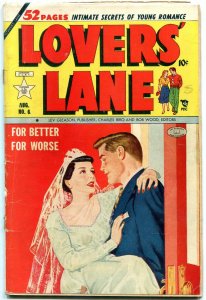 Lovers' Lane #6 1950- Golden Age Romance- George Tuska- Fred Kida VG