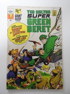 Super Green Beret #2 (1967) FN- Condition!