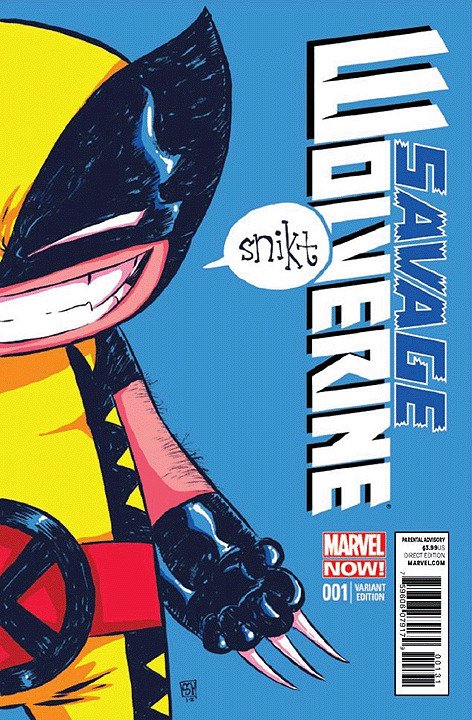 SAVAGE WOLVERINE (2013 Series) #1 YOUNG BABY Fine Comics Book